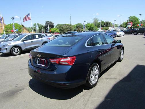 Blue 2020 Chevrolet Malibu LT