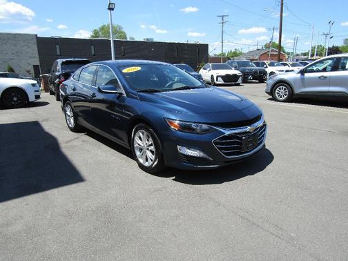 Blue 2020 Chevrolet Malibu LT
