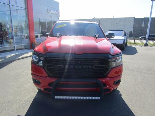 Red 2021 RAM 1500 Big Horn