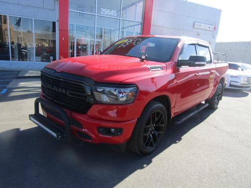 Red 2021 RAM 1500 Big Horn