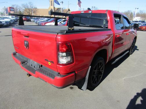 Red 2021 RAM 1500 Big Horn