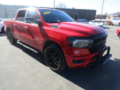 Red 2021 RAM 1500 Big Horn
