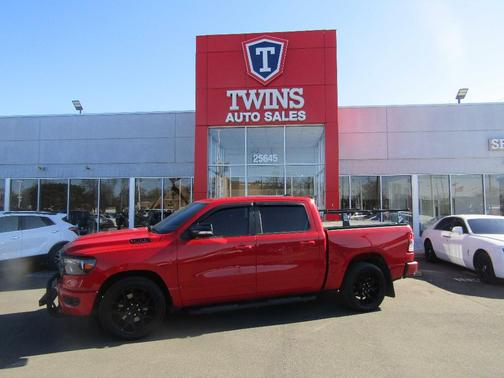Red 2021 RAM 1500 Big Horn