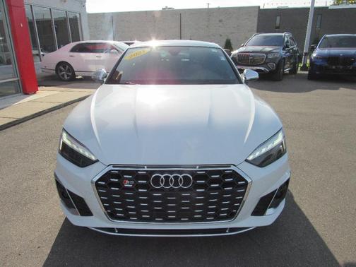 Glacier White Metallic 2021 Audi S5 3.0T Premium