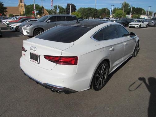 Glacier White Metallic 2021 Audi S5 3.0T Premium