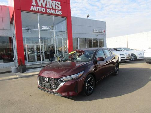 Rosewood Metallic 2024 Nissan Sentra SV