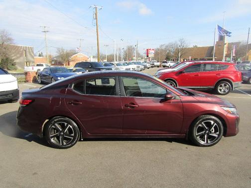 Rosewood Metallic 2024 Nissan Sentra SV