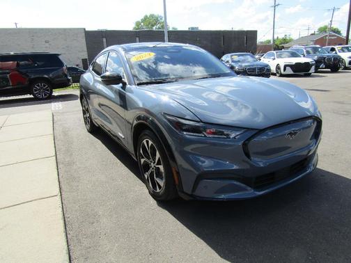 Blue 2023 Ford Mustang Mach-E Premium