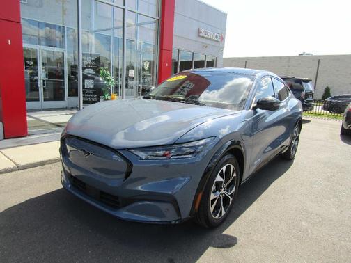 Blue 2023 Ford Mustang Mach-E Premium