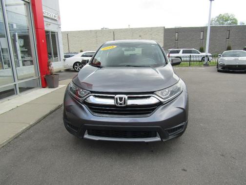 Gray 2018 Honda CR-V LX