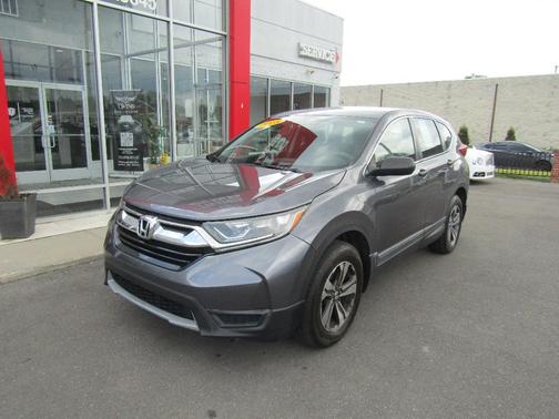 Gray 2018 Honda CR-V LX