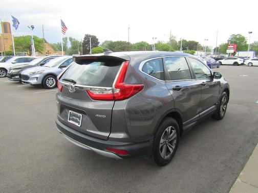 Gray 2018 Honda CR-V LX