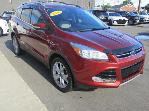 Red 2016 Ford Escape Titanium