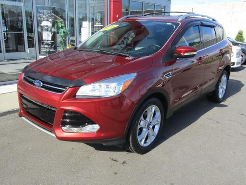 Red 2016 Ford Escape Titanium