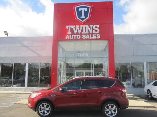 Red 2016 Ford Escape Titanium