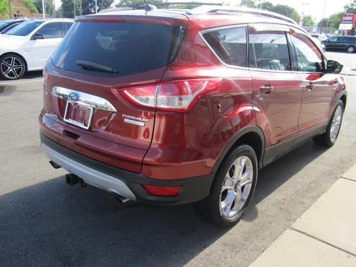 Red 2016 Ford Escape Titanium