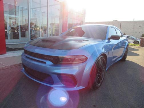 Blue 2023 Dodge Charger SRT Hellcat Widebody