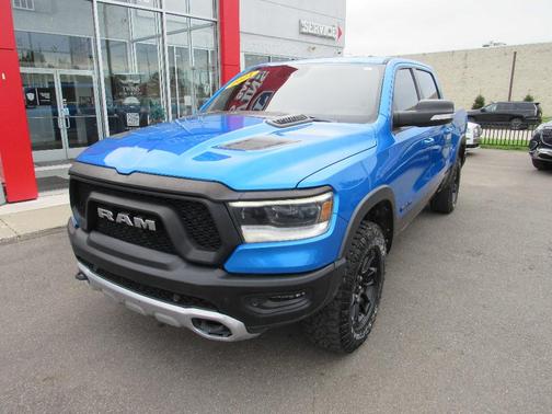 Blue 2021 RAM 1500 Rebel