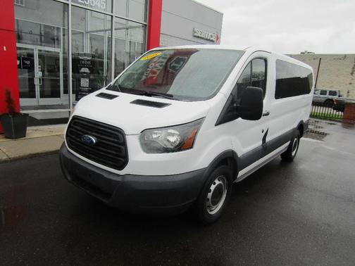 White 2015 Ford Transit-150 XL W/LOW ROOF W/60/40 SIDE DOOR
