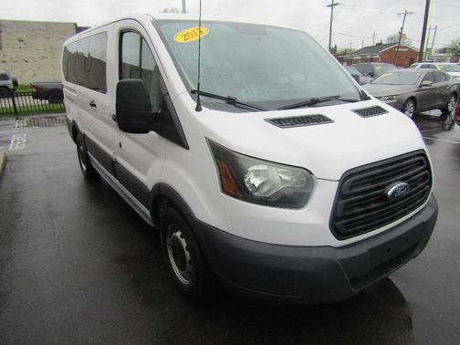 White 2015 Ford Transit-150 XL W/LOW ROOF W/60/40 SIDE DOOR
