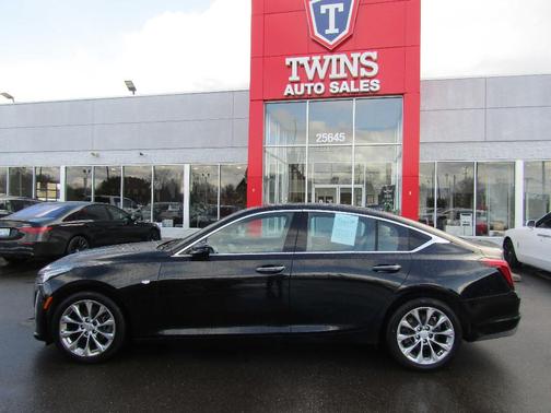 Black 2023 Cadillac CT5 Luxury AWD