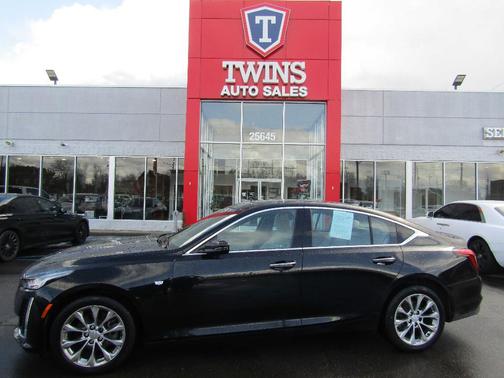 Black 2023 Cadillac CT5 Luxury AWD