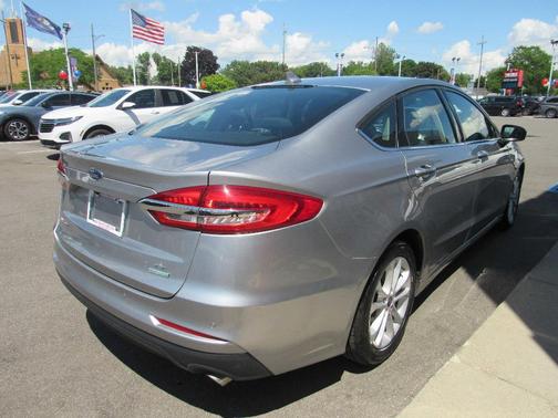Silver 2020 Ford Fusion SE