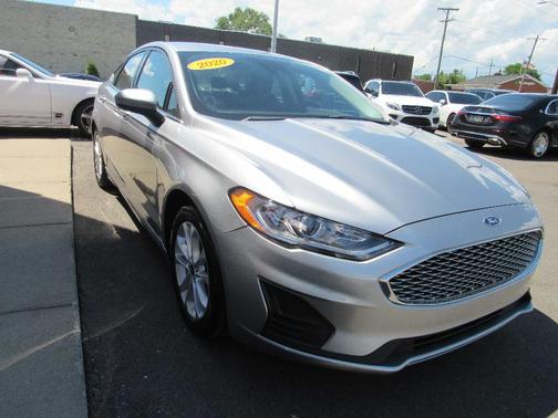 Silver 2020 Ford Fusion SE