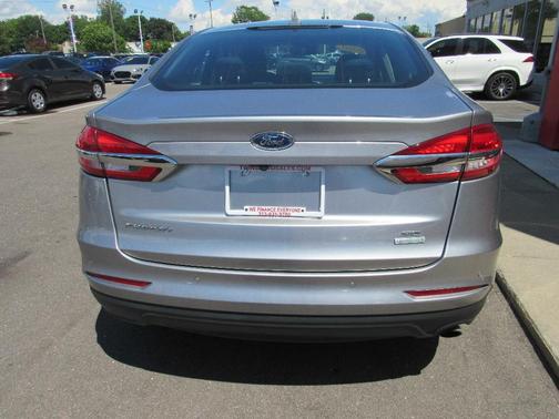 Silver 2020 Ford Fusion SE