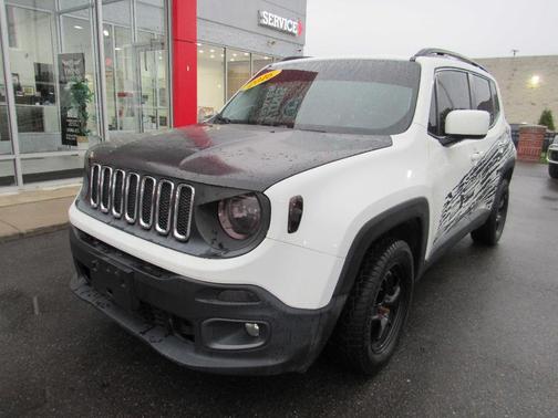 White 2016 Jeep Renegade Latitude