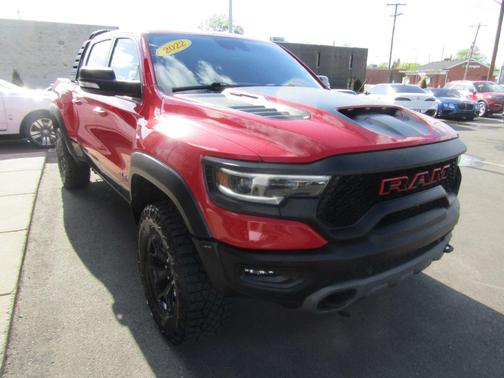 Red 2022 RAM 1500 TRX