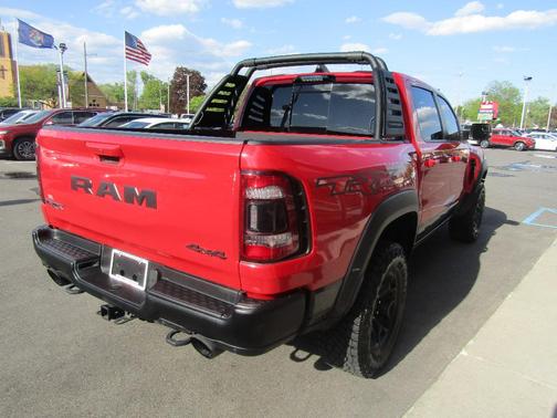 Red 2022 RAM 1500 TRX