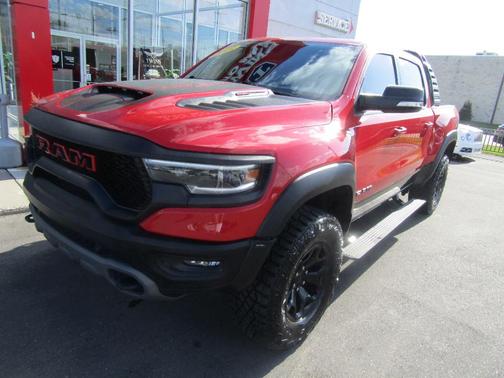 Red 2022 RAM 1500 TRX