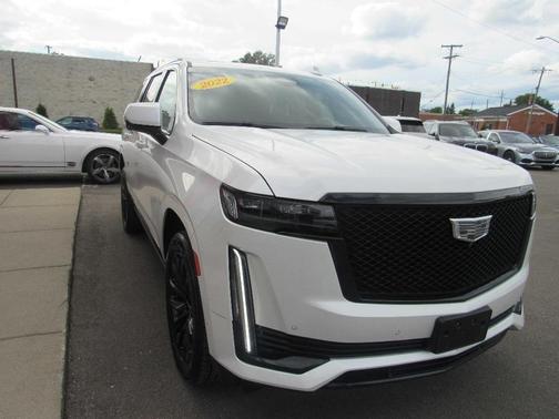 White 2022 Cadillac Escalade Sport Platinum