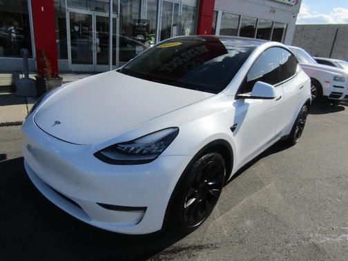 White 2021 Tesla Model Y Long Range