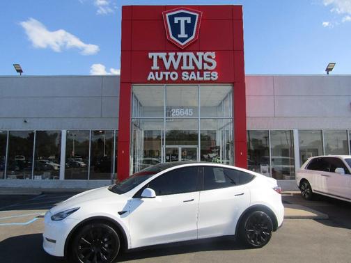 White 2021 Tesla Model Y Long Range