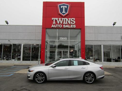 Silver 2021 Chevrolet Malibu LT