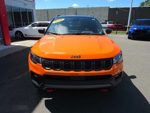 Orange 2026 Jeep Compass Trailhawk