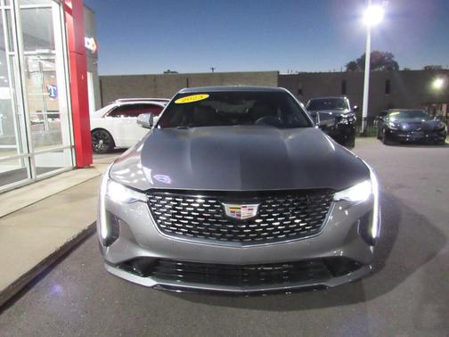 Gray 2023 Cadillac CT4 Premium Luxury