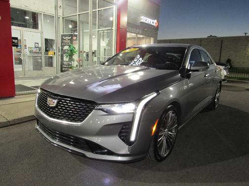 Gray 2023 Cadillac CT4 Premium Luxury