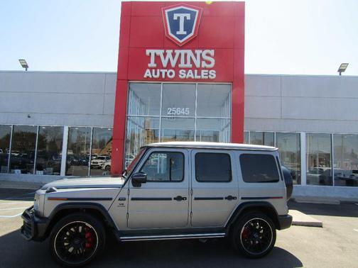 Gray 2021 Mercedes-Benz AMG G 63 Base