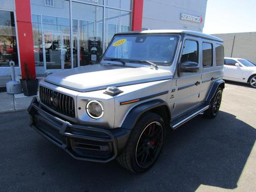 Gray 2021 Mercedes-Benz AMG G 63 Base
