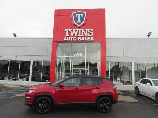 Red 2020 Jeep Compass Altitude