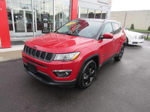 Red 2020 Jeep Compass Altitude