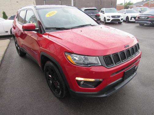 Red 2020 Jeep Compass Altitude