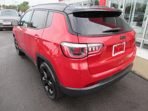Red 2020 Jeep Compass Altitude