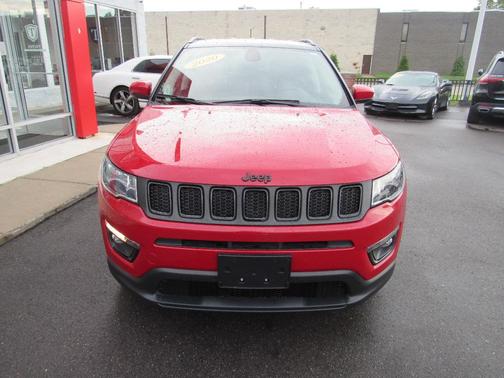 Red 2020 Jeep Compass Altitude