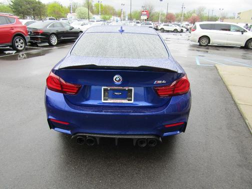 Blue 2020 BMW M4 Base