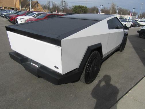 White 2024 Tesla Cybertruck Cyberbeast