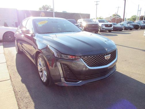 Blue 2020 Cadillac CT5 Premium Luxury RWD